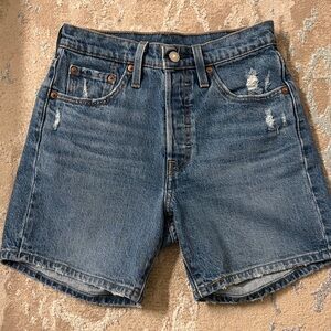Levi's Blue Jean 501 Shorts for Women size 24